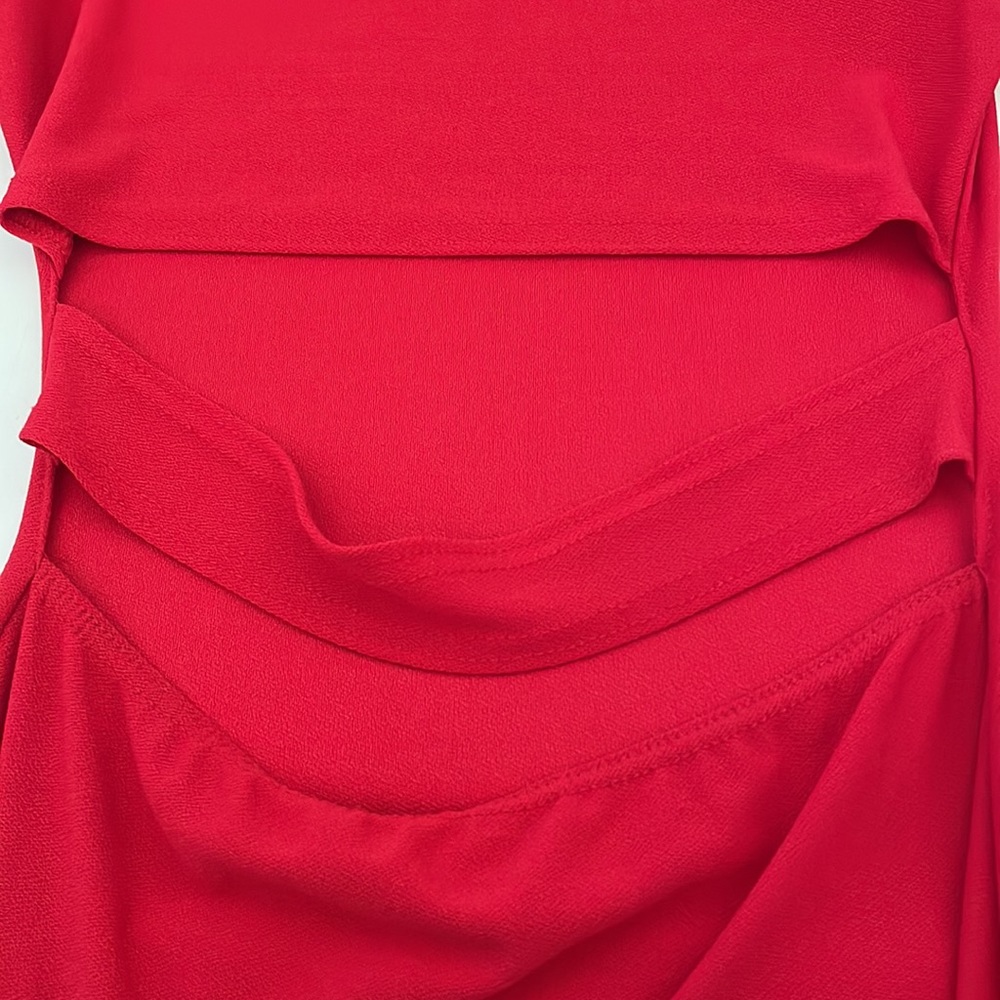 PrettyLittleThing USA Sz 6 Little Red Dress Oo..La La… - Picture 5 of 5